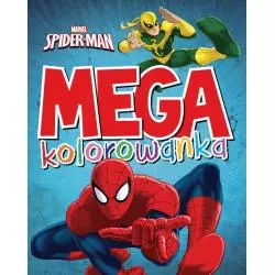 MEGA KOLOROWANKA SPIDER-MAN MARVEL - Olesiejuk
