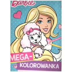 BARBIE MEGA-KOLOROWANKA - Ameet