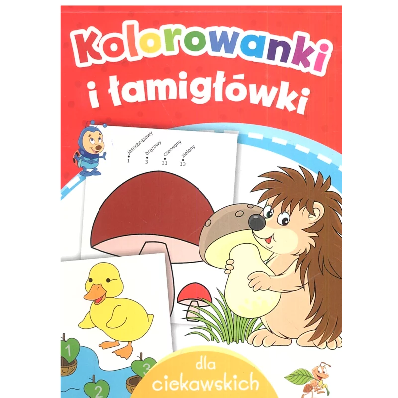 KOLOROWANKI I ŁAMIGŁÓWKI DLA CIEKAWSKICH - Olesiejuk