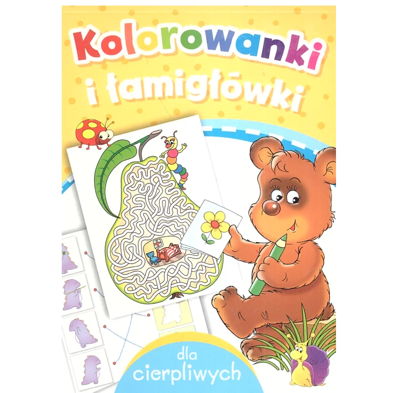 KOLOROWANKI I ŁAMIGŁÓWKI DLA CIERPLIWYCH - Olesiejuk