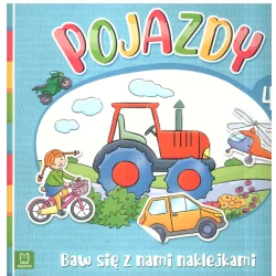 POJAZDY BAW SIĘ Z NAMI NAKLEJKAMI 4+ - Aksjomat