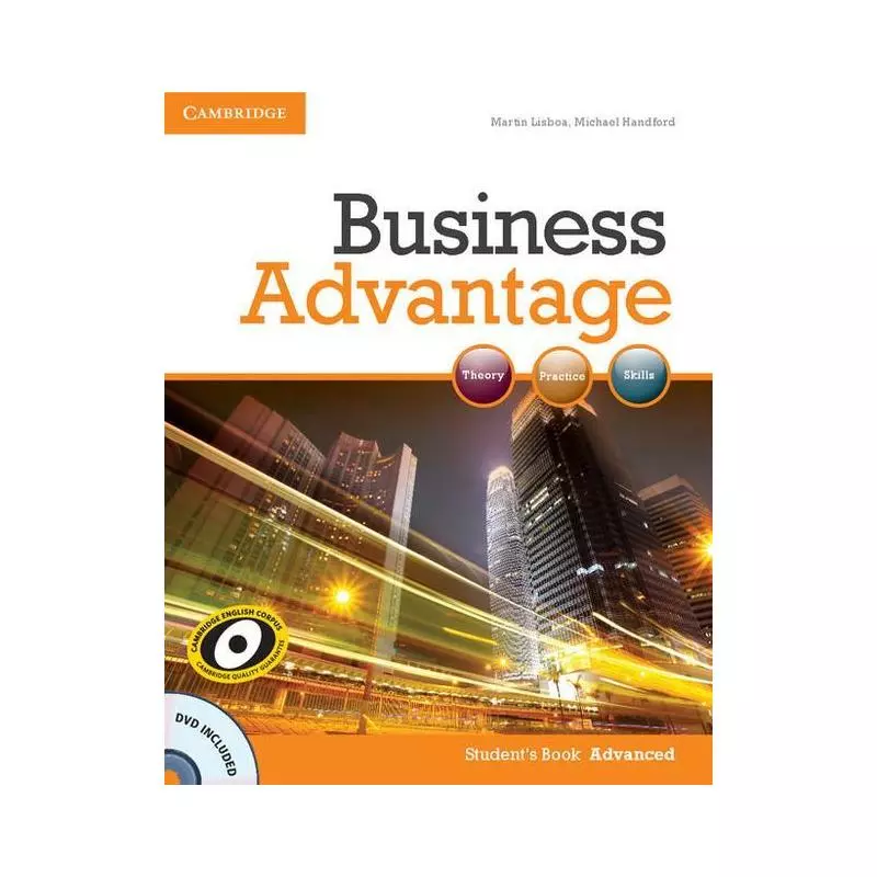 BUSINESS ADVANTAGE PODRĘCZNIK + DVD Martin Lisboa, Michael Handford - Cambridge University Press