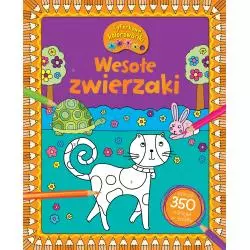 WESOŁE ZWIERZAKI CYFERKOWE KOLOROWANKI - Wilga