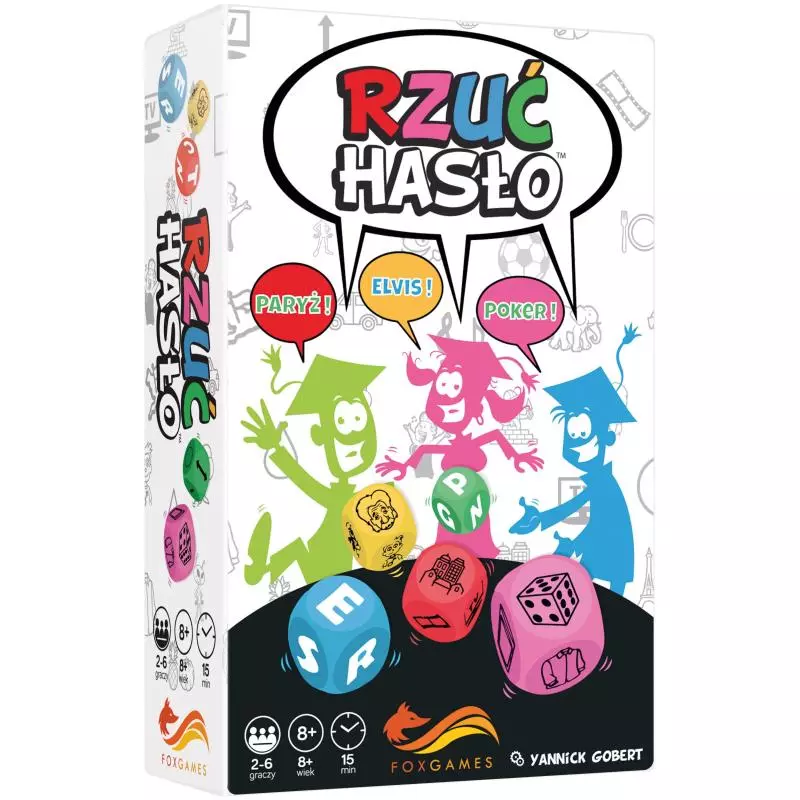 RZUĆ HASŁO GRA TOWARZYSKA 8+ - FoxGames