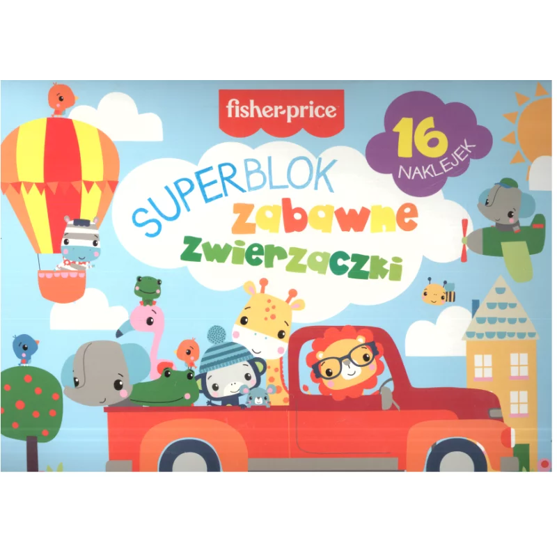 FISHER PRICE SUPERBLOK ZABAWNE ZWIERZACZKI 2+ - Olesiejuk