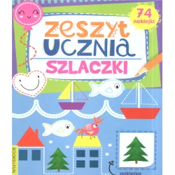 ZESZYT UCZNIA SZLACZKI + NAKLEJKI - Books and Fun