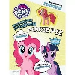 MY LITTLE PONY NIEZWYKŁE PRZYGODY PINKIE PIE Z FIGURKĄ CIEKAWOSTKI I ZADANIA + FIGURKA - Egmont