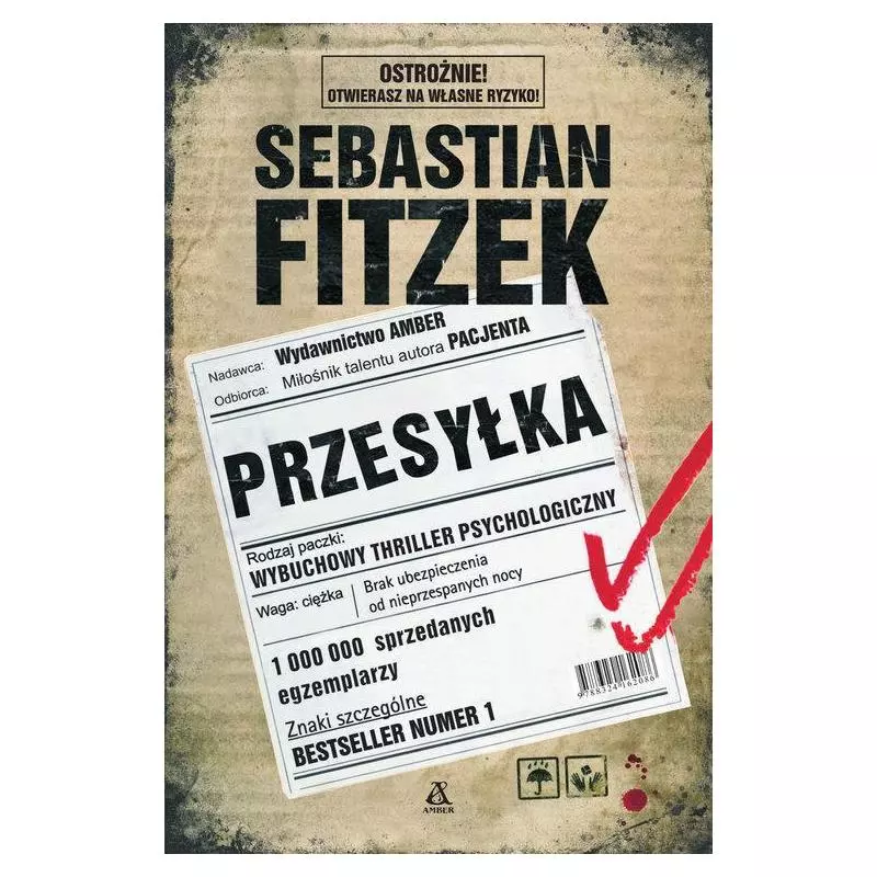 PRZESYŁKA Sebastian Fitzek - Amber