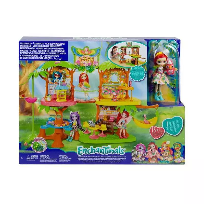 ENCHANTIMALS TROPIKALNA KAWIARENKA 4+ - Mattel