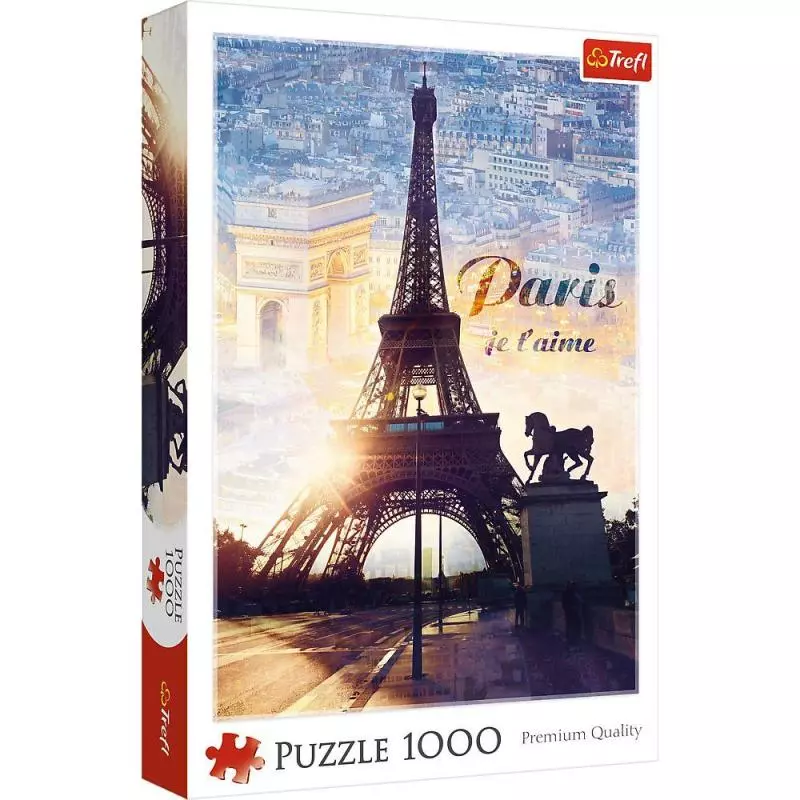 PARYŻ O ŚWICIE PUZZLE 1000 ELEMENTÓW - Trefl