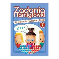 ZADANIA I ŁAMIGŁÓWKI DLA LOGICZNIE MYŚLĄCEJ GŁÓWKI 3 Jadwiga Dejko - Wydawnictwo Pryzmat