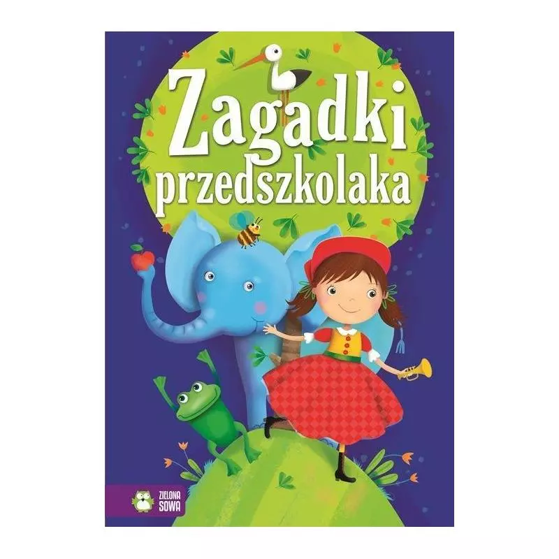 ZAGADKI PRZEDSZKOLAKA 4+ - Zielona Sowa