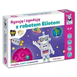 RYSUJĘ I ZGADUJĘ Z ROBOTEM ELIOTEM 100 ZABAW KAPITAN NAUKA 4-5 LAT - Edgard