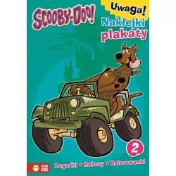SCOOBY-DOO ZAGADKI RERBUSY KOLOROWANKI - Zielona Sowa