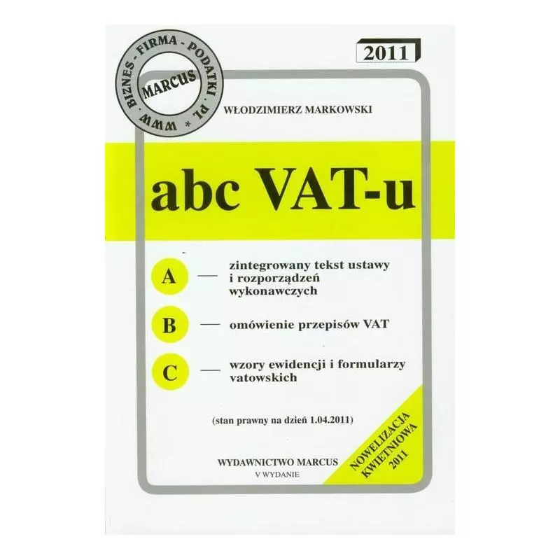 ABC VAT-U Włodzimierz Markowski - Marcus
