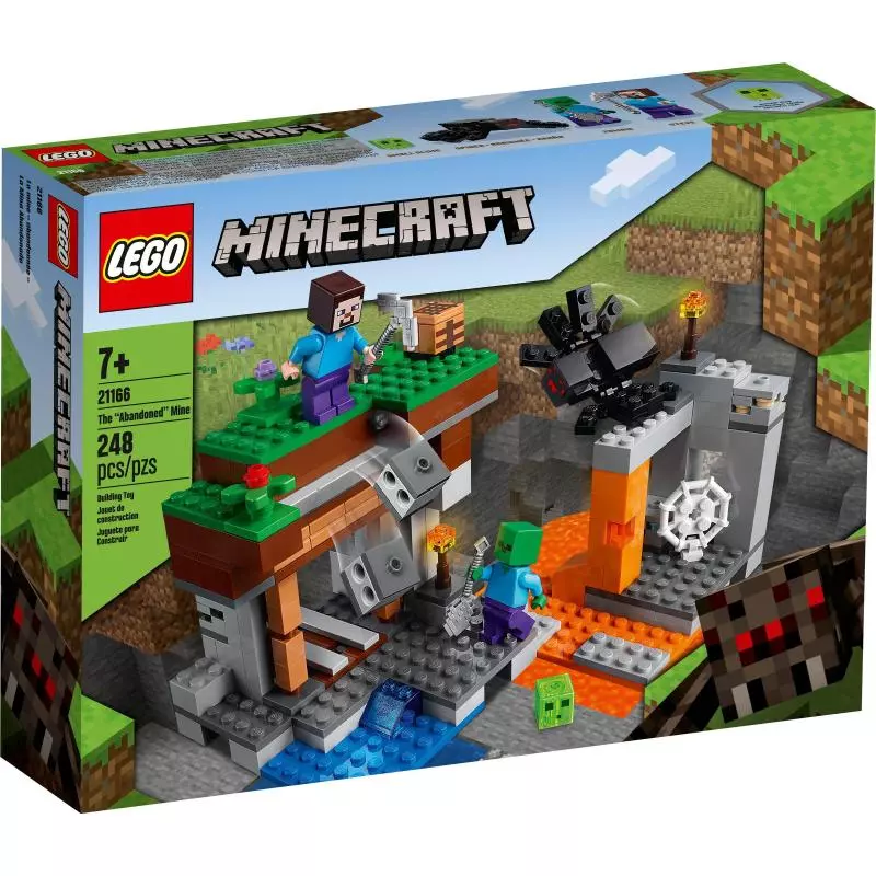 OPUSZCZONA KOPALNIA LEGO MINECRAFT 21166 - Lego