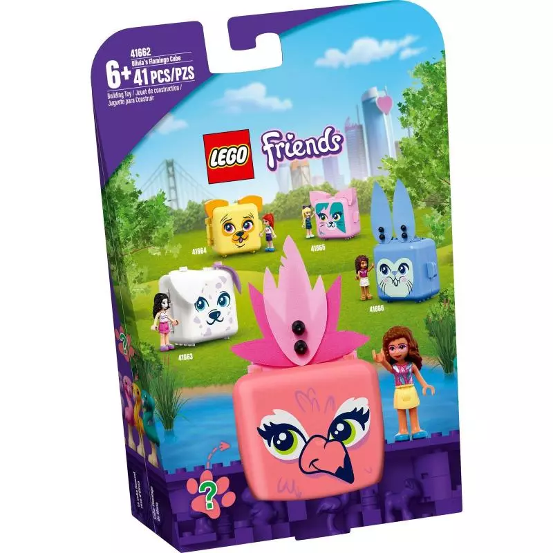 KOSTKA OLIVII Z FLAMINGIEM LEGO FRIENDS 41662 - Lego