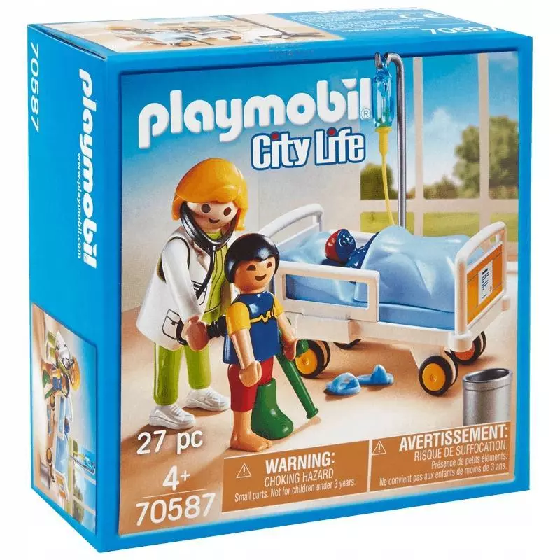 GABINET LEKARSKI PLAYMOBIL 70587 4+ - Playmobil