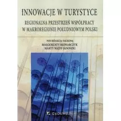 INNOWACJE W TURYSTYCE REGIONALNA PRZESTRZEŃ WSPÓŁPRACY W MAKROREGIONIE POŁUDNIOWYM POLSKI - CEDEWU