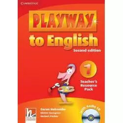 PLAYWAY TO ENGLISH 1 KSIĄŻKA NAUCZYCIELA + CD Günter Gerngross, Garan Holcombe - Cambridge University Press