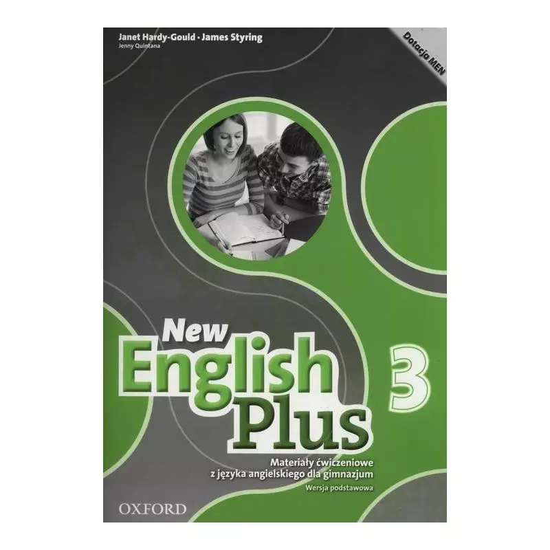 NEW ENGLISH PLUS 3 MATERIAŁY ĆWICZENIOWE Janet Hardy-Gould - Oxford University Press