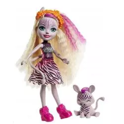 LALKA ZADIE ZEBRA & ZWIERZĄTKO REF ENCHANTIMALS 4+