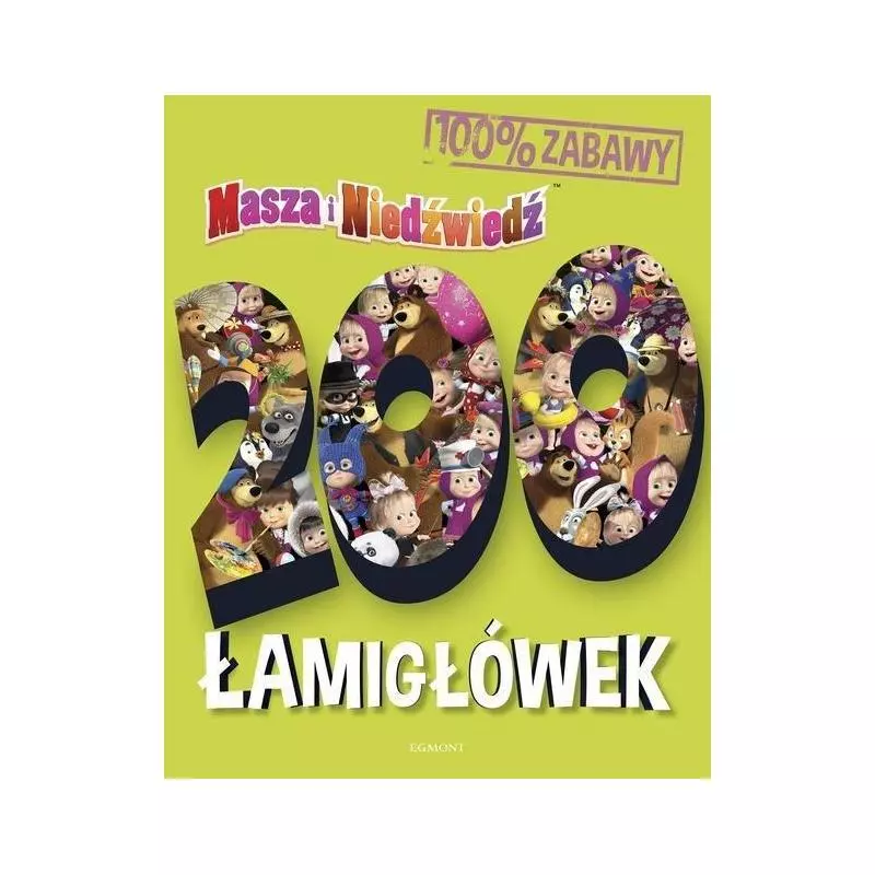 MASZA I NIEDŹWIEDŹ 200 ŁAMIGŁÓWEK - Egmont MASZA I NIEDŹWIEDŹ 200 ŁAMIGŁÓWEK - Egmont