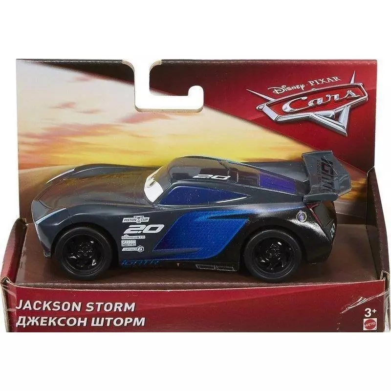 AUTA CARS SAMOCHÓD JACKSON STORM 3+ - Mattel