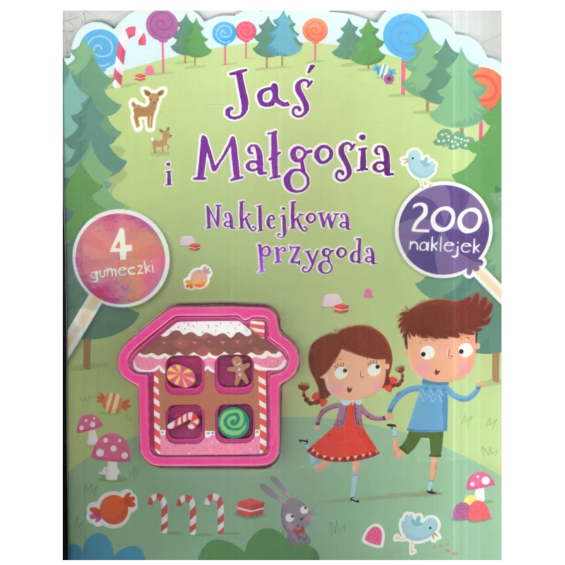 JAŚ I MAŁGOSIA NAKLEJKOWA PRZYGODA - Olesiejuk