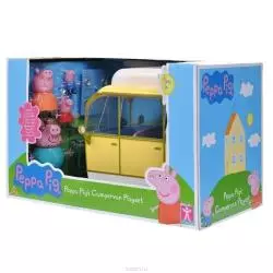 ŚWINKA PEPPA KAMPER Z FIGURKAMI I AKCESORIAMI 3+ - Tm Toys