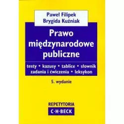 PRAWO MIĘDZYNARODOWE PUBLICZNE Paweł Filipek, Brygida Kuźniak - C.H. Beck