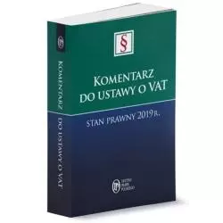 KOMENTARZ DO USTAWY O VAT Agata Błaszczyk - Oficyna Prawa Polskiego