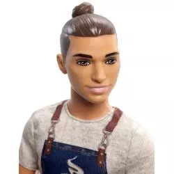 BARBIE LALKA KEN BARISTA 3+ - Mattel