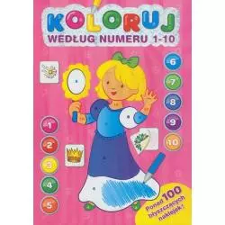 KOLORUJ WEDŁUG NUMERU 1-10 - Yoyo Books