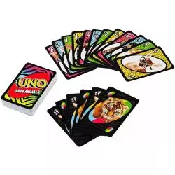 UNO BABY ANIMALS GRA KARCIANA 7+ - Mattel