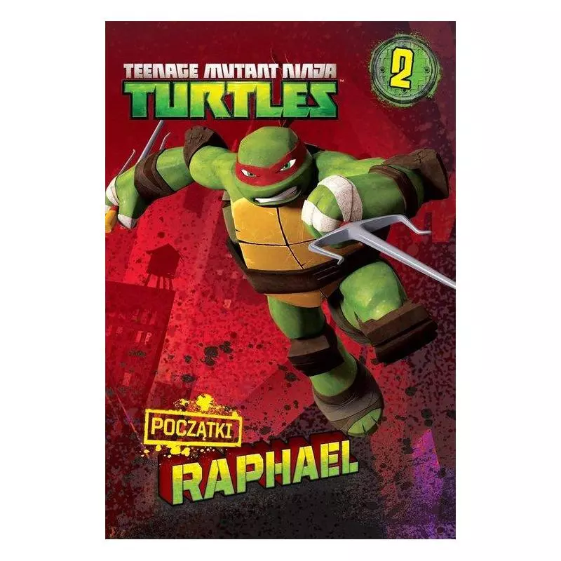 WOJOWNICZE ŻÓŁWIE NINJA 2 POCZĄTKI RAPHAEL 7+ - Ameet