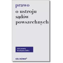 PRAWO O USTROJU SĄDÓW POWSZECHNYCH - od.nowa