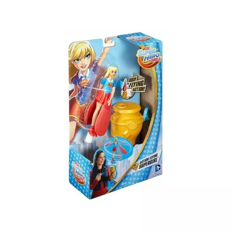 LATAJĄCA LALKA SUPERGIRL DC SUPER HERO GIRLS 6+ - Mattel