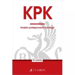 KODEKS POSTĘPOWANIA KARNEGO - C.H.Beck