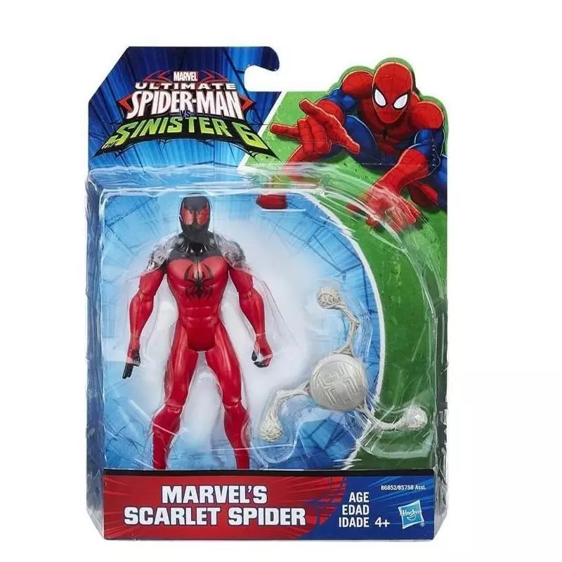 SPIDERMAN FIGURKA MARVELS SCARLET SPIDER 15CM 4+ - Hasbro