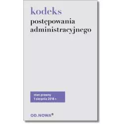 KODEKS POSTĘPOWANIA ADMINISTRACYJNEGO Agnieszka Kaszok - od.nowa