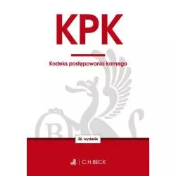 KODEKS POSTĘPOWANIA KARNEGO Aneta Flisek - C.H.Beck