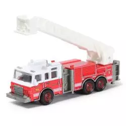 SAMOCHÓD ZADANIOWY WÓZ STRAŻACKI PIERCE VELOCITY AERIAL PLATFORM FIRE TRUCK MATCHBOX 3+ - Mattel