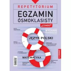 REPETYTORIUM EGZAMIN ÓSMOKLASISTY COMBO JĘZYK POLSKI I MATEMATYKA WYDANIE ROZSZERZONE - Demart