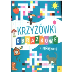 KRZYŻÓWKI OBRAZKOWE Z NAKLEJKAMI - Wilga