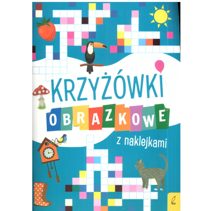 KRZYŻÓWKI OBRAZKOWE Z NAKLEJKAMI - Wilga