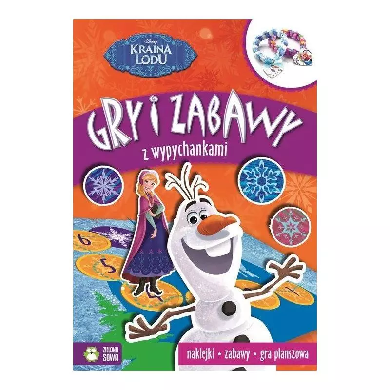 KRAINA LODU GRY I ZABAWY Z WYPYCHANKAMI - Zielona Sowa KRAINA LODU GRY I ZABAWY Z WYPYCHANKAMI - Zielona Sowa