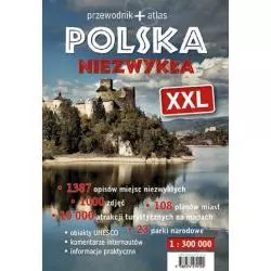 POLSKA NIEZWYKŁA XXL PRZEWODNIK ILUSTROWANY + ATLAS - Demart