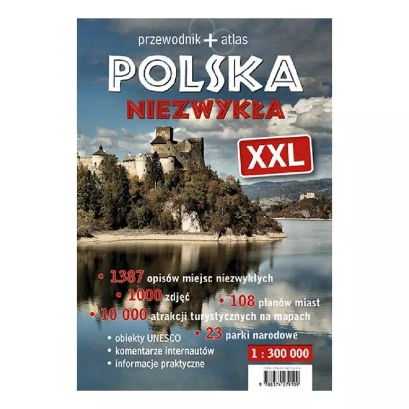 POLSKA NIEZWYKŁA XXL PRZEWODNIK ILUSTROWANY + ATLAS - Demart