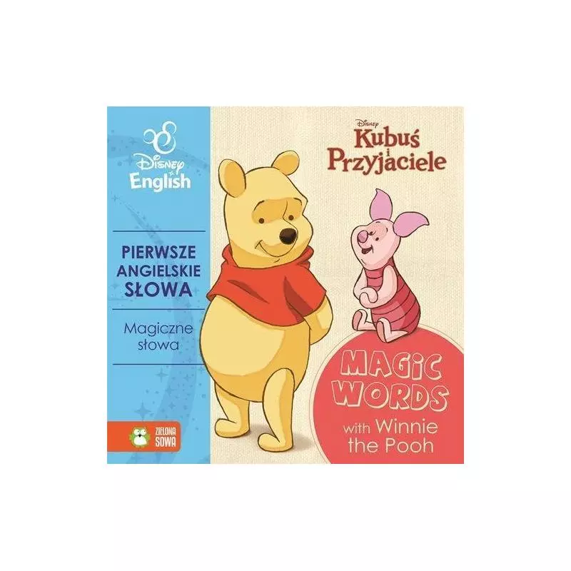 DISNEY ENGLISH PIERWSZE ANGIELSKIE SŁOWA KUBUŚ PUCHATEK I PRZYJACIELE - Zielona Sowa